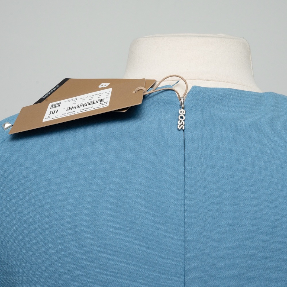 BOSS - Stud Shoulder Shift Dress - Picture 11 of 13